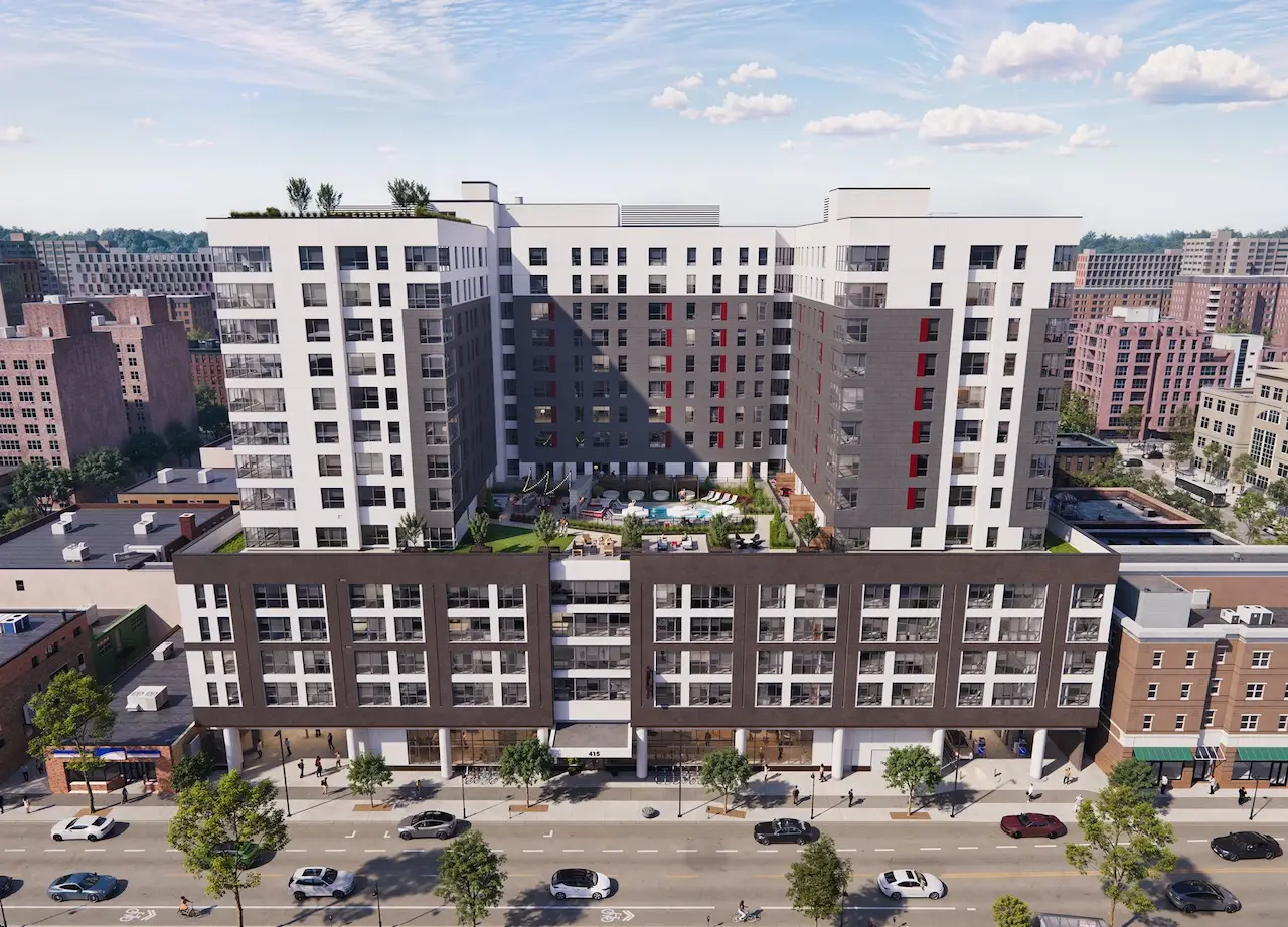 Theory Madison building - UW off campus apartments