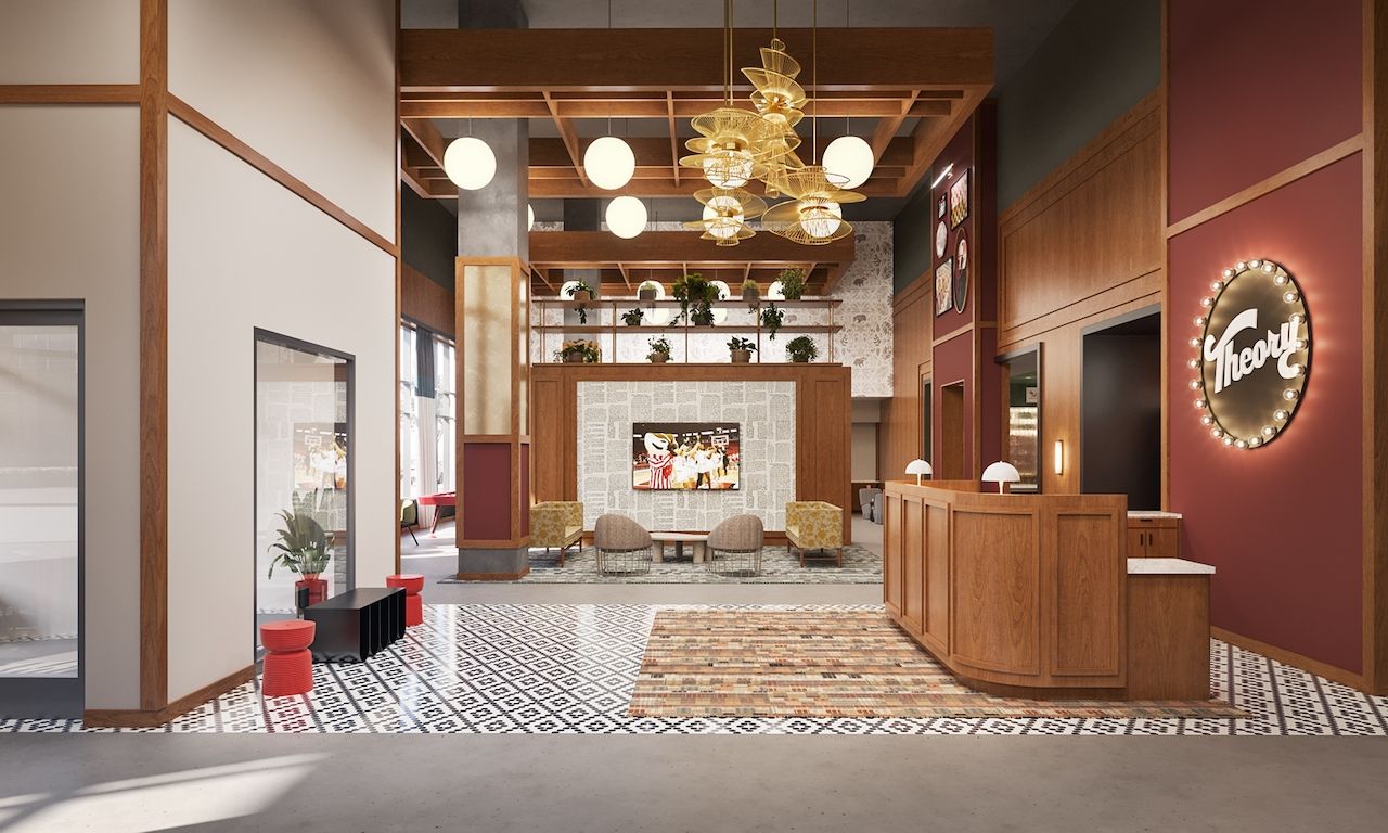 lobby theory madison uw off campus apartments